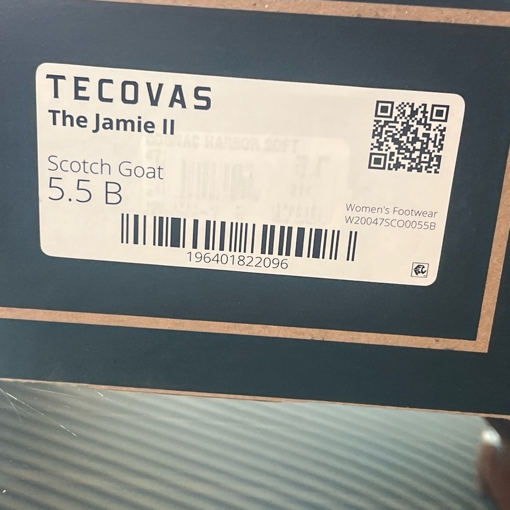 Tecovas The Jamie Cowgirl Boots Scotch Goat Leather 5.5 - Picture 6 of 8